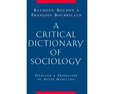 KNYGA Raymond Boudon Critical Dictionary of Sociology