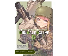 KNYGA Reki Kawahara Sword Art Online Alternative Gun Gale Online, Vol. 4 (manga)