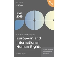 KNYGA Rhona Smith Core Documents on European and International Human Rights 2018-19