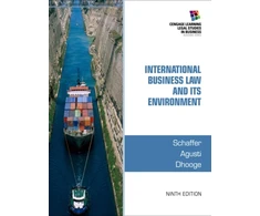 KNYGA Richard Schaffer International Business Law and Its Environment