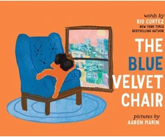 KNYGA Rio Cortez Mėlyna Velvet Chair