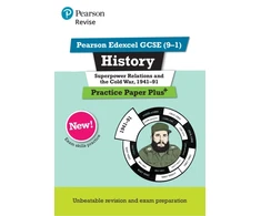 KNYGA Rob Bircher Pearson REVISE Edexcel GCSE History Superpower relations and the Cold War, 1941-91 Practice Paper Plus - for 2025 exams