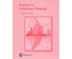 KNYGA Robert Blitzer Student's Solutions Manual for Precalculus