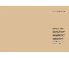 KNYGA Robert Gober: Slides of a Changing Painting