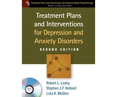 KNYGA Robert L Leahy Treatment Plans and Interventions for Depression and Anxiety Disorders, Second Edition, Paperback + CD-ROM