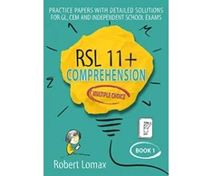 KNYGA Robert Lomax RSL 11+ Comprehension, Multiple Choice