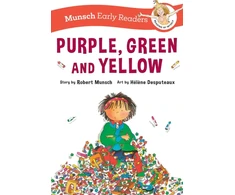 KNYGA Robert N Munsch Violetinė, Žalias, and Geltona Early Reader