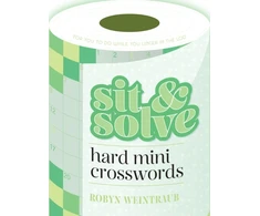 KNYGA Robyn Weintraub Sit &amp; Solve Hard Mini Crosswords