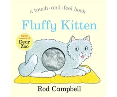 KNYGA Rod Campbell Fluffy Kitten, A Touch-and-feel Book from the Creator of Dear Zoo