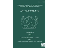 KNYGA Romina Della Casa Antiguo Oriente: Vol. 20 2022