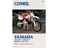 KNYGA Ron Wright Yamaha YZ125-250 (1988-1993) &amp; WR250Z (1991-1993) Motorcycle Service Repair Manual