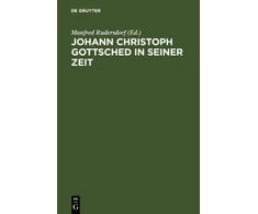 KNYGA Rudersdorf Johann Christoph Gottsched in seiner Zeit