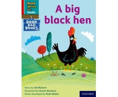 KNYGA Ruth Miskin Read Write Inc. Phonics: A big juodas hen (Raudona Ditty Book Bag Book 9)