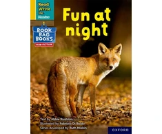 KNYGA Ruth Miskin Read Write Inc. Phonics: Fun at night (Geltona Set 5 NF Book Bag Book 8)