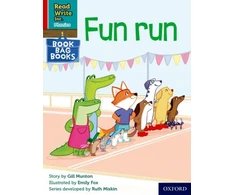 KNYGA Ruth Miskin Read Write Inc. Phonics: Fun run (Raudona Ditty Book Bag Book 5)