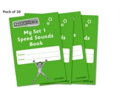KNYGA Ruth Miskin Read Write Inc. Phonics: My Set 1 Speed Sounds Book (Pack of 30)