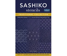 KNYGA S Pippen Sashiko Stencils, Traditional Collection