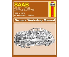 KNYGA Saab 95 &amp; 96 Petrol (66 - 76) Haynes Repair Manual
