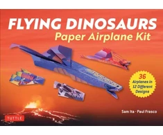 KNYGA Sam Ita Flying Dinosaurs Paper Airplane Kit