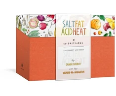 KNYGA Samin Nosrat Salt, Fat, Acid, Heat Postcards