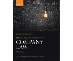 KNYGA Sarah Worthington Sealy &amp; Worthington's Text, Cases, and Materials in Company Law
