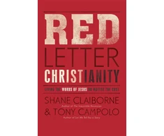 KNYGA Shane Claiborne Raudona Letter Christianity