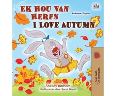 KNYGA Shelley Admont I Love Autumn (Afrikaans English Bilingual Children's Book)