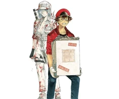 KNYGA Shigemitsu Harada Cells at Work! CODE Juodas 8