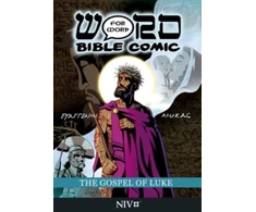 KNYGA Simon Amadeus Pillario Gospel of Luke: Word for Word Bible Comic