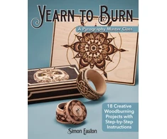 KNYGA Simon Easton Yearn to Burn: A Pyrography Master Class