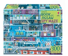 KNYGA Smith Sam Usborne Book and Jigsaw Spy Maze