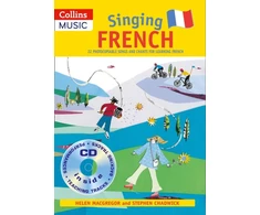 KNYGA Stephen Chadwick Singing French (Book + CD)