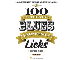 KNYGA Steve Cohen 100 Authentic Blues Harmonica Licks