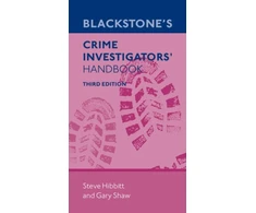 KNYGA Steve Hibbitt Blackstone's Crime Investigators' Handbook