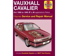 KNYGA Steve Rendle Vauxhall Cavalier Petrol (Oct 88 - 95) Haynes Repair Manual