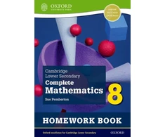 KNYGA Sue Pemberton Cambridge Lower Secondary Complete Mathematics 8: Homework Book - Pack of 15 (Second Edition)