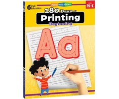 KNYGA , Teacher Created Materials, Teacher Created Materials 180 Days™: Printing: Beginning