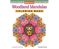KNYGA Thaneeya Mcardle Woodland Mandalas Coloring Book