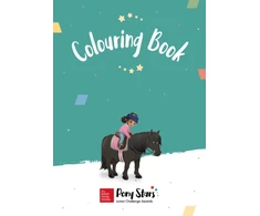 KNYGA The British Horse Society BHS Pony Stars Colouring Book