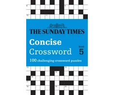 KNYGA The Times Mind Games Sunday Times Concise Crossword Book 5, 100 Challenging Crossword Puzzles