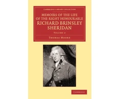 KNYGA Thomas Moore Memoirs of the Life of the Right Honourable Richard Brinsley Sheridan: Volume 2