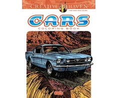 KNYGA Tim Foley Creative Haven Cars Coloring Book