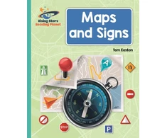 KNYGA Tom Easton Reading Planet - Maps and Signs - Turquoise: Galaxy