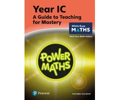 KNYGA Tony Staneff Power Maths Teaching Guide 1C - Baltas Rose Maths edition