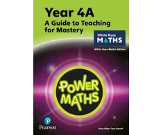 KNYGA Tony Staneff Power Maths Teaching Guide 4A - Baltas Rose Maths edition