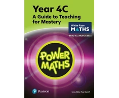 KNYGA Tony Staneff Power Maths Teaching Guide 4C - Baltas Rose Maths edition