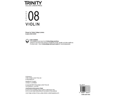 KNYGA Trinity College London Violin Exam Pieces From 2020: Grade 8 (part only)