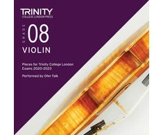 KNYGA Trinity College London Violin Exam Pieces From 2020: Grade 8 CD