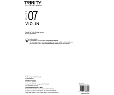 KNYGA Trinity College London Violin Exam Pieces From 2020: Grade 7 (part only)