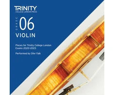 KNYGA Trinity College London Violin Exam Pieces From 2020: Grade 6 CD